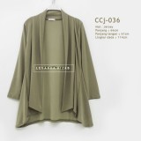 CCj-036 Cardigan jersey Lengan panjang